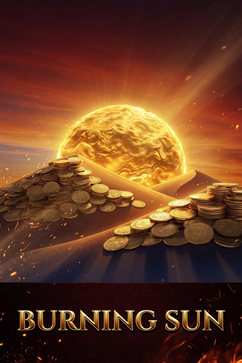 Automat Burning Sun v Kingmaker Casino